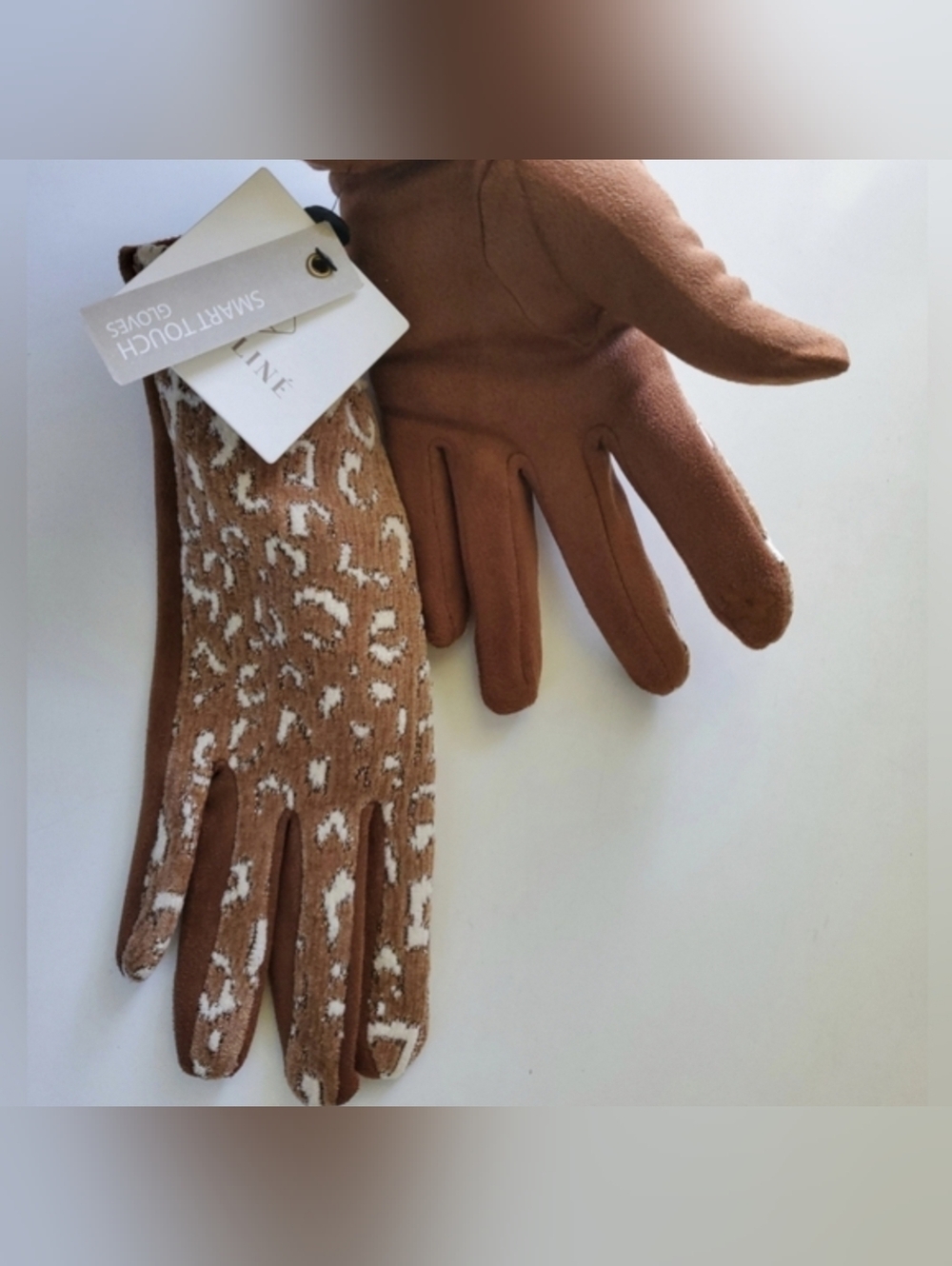 Brown Smart Touch Gloves